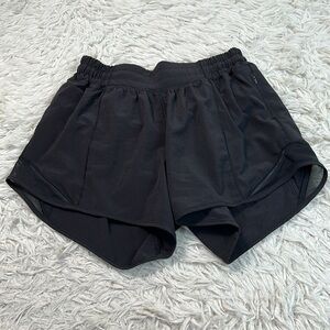 Lululemon Hotty Hot Short *High-Rise Long 4" Black
